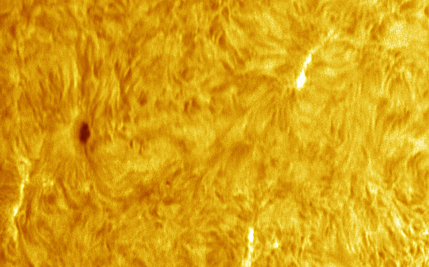 Sunspot 1117 and Flare