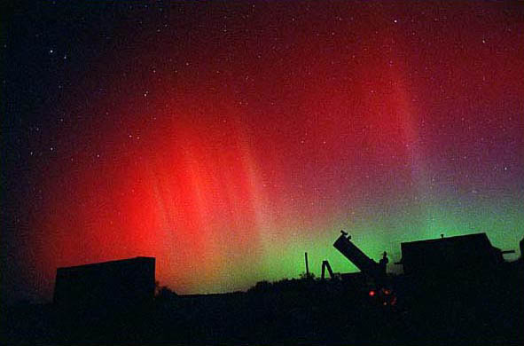 AuroraOverTelescopes