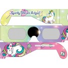SPARKLY UNICORNS style FUNNER Eclipse Solar Glasses (5 pack)