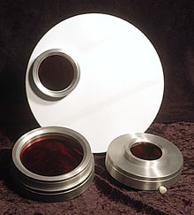 Energy Rejection Filter - glass, cell and cap - Specify dimensions